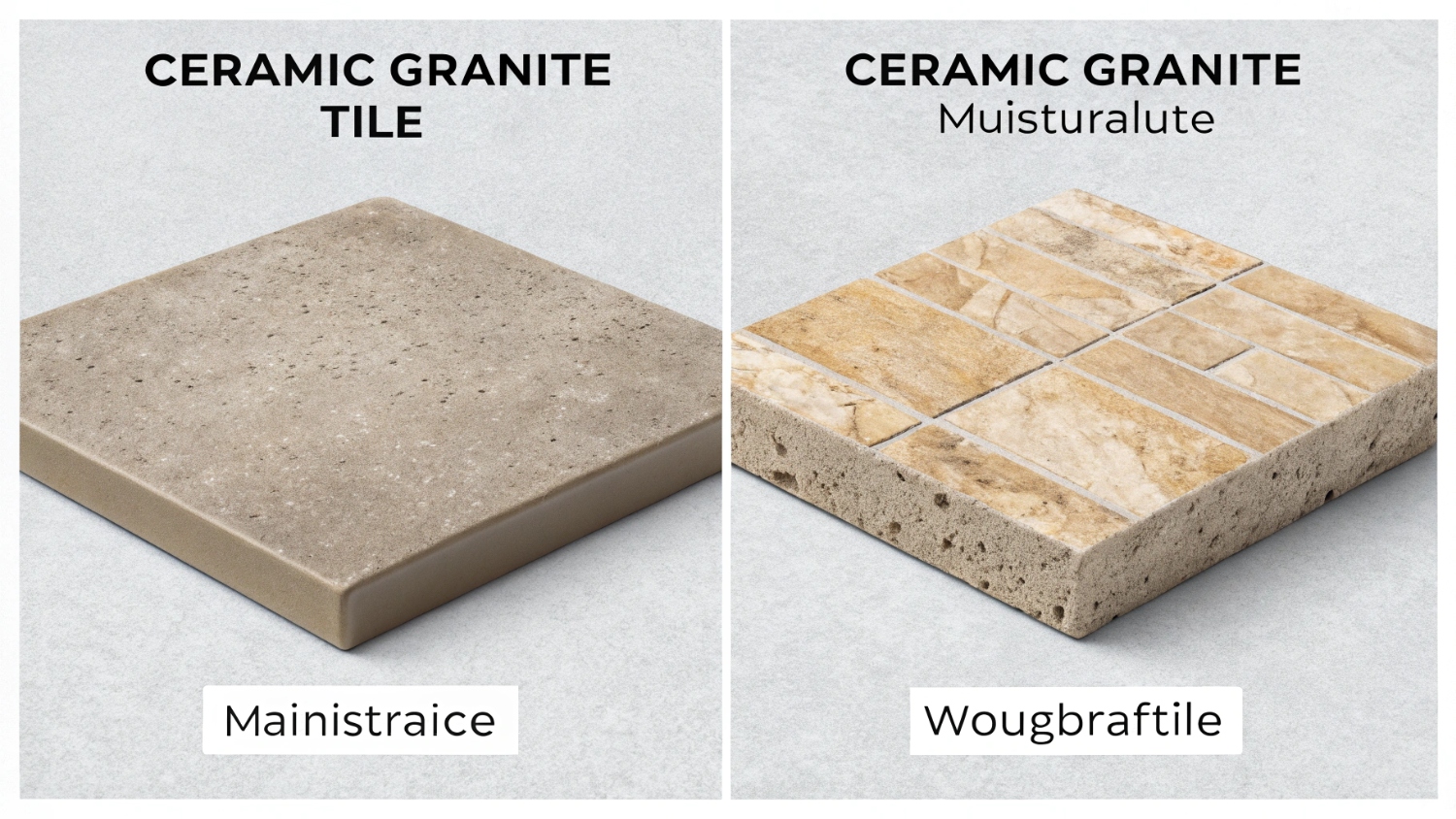 Чем отличается керамогранит от кафельной плитки
