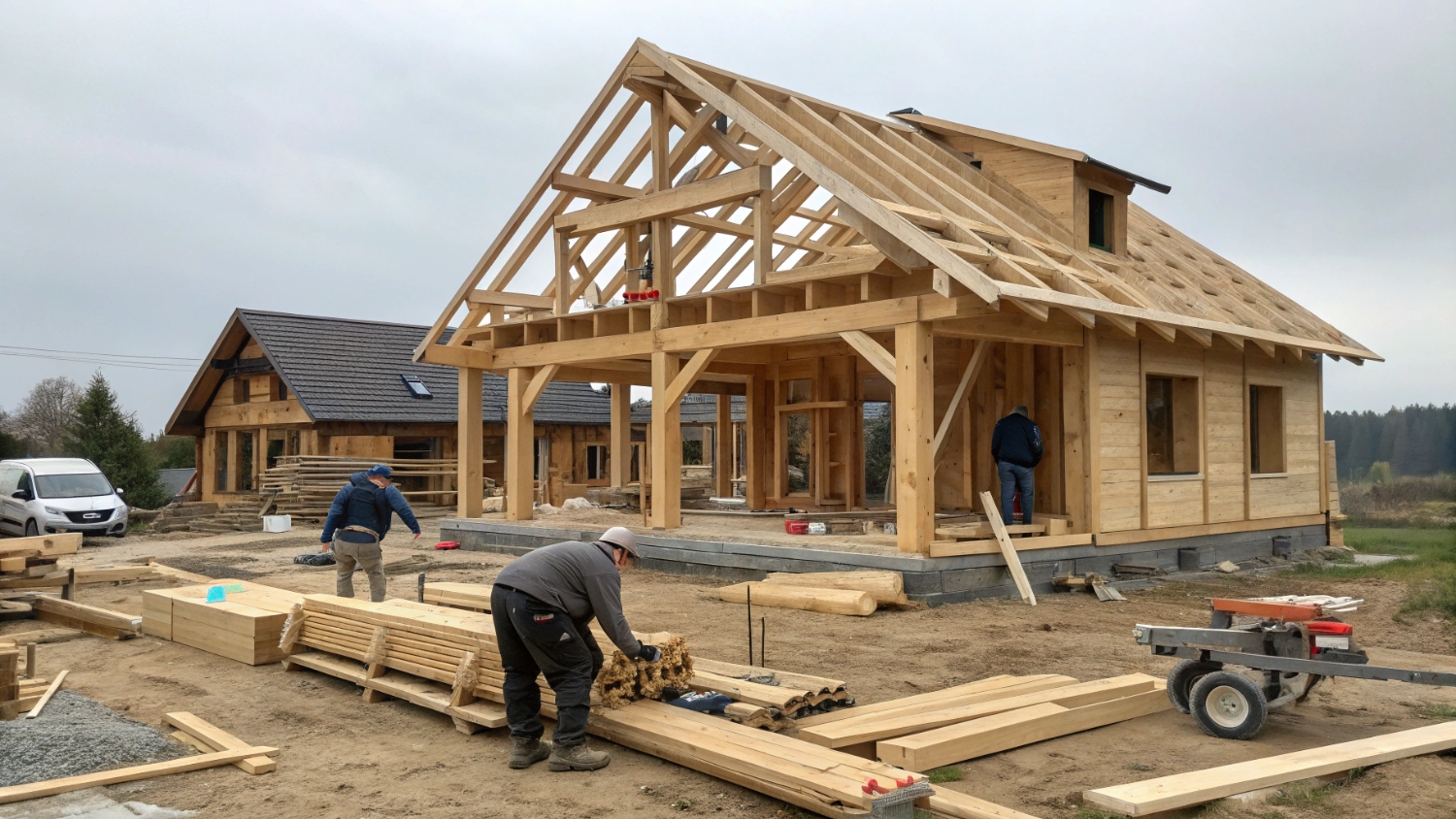 Компания «Валдайский мастер» — профессионал в строительстве каркасных домов