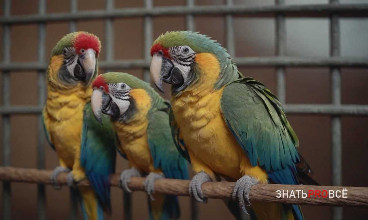 Самоощипывание у попугаев - причины и что делать