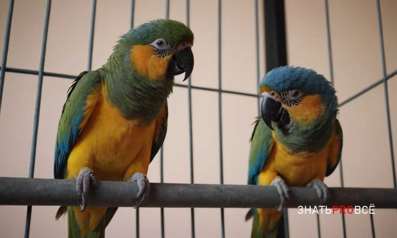 Волнистые попугайчики - особенности ухода и содержания