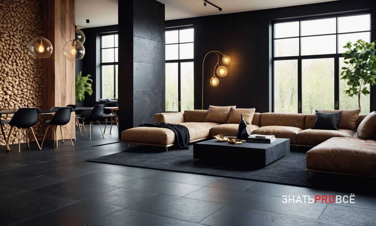 Монтаж натяжного потолка с парящим эффектом (контурная подсветка)