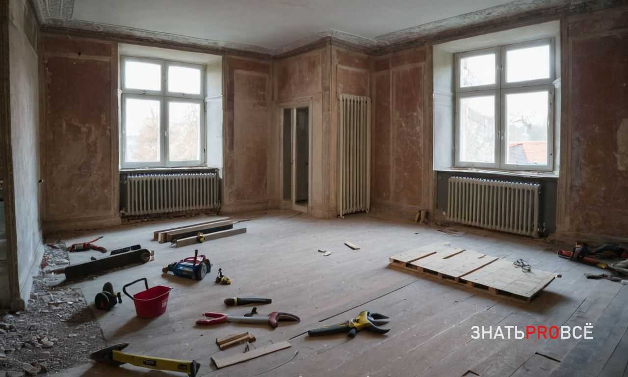 Просушка потолка