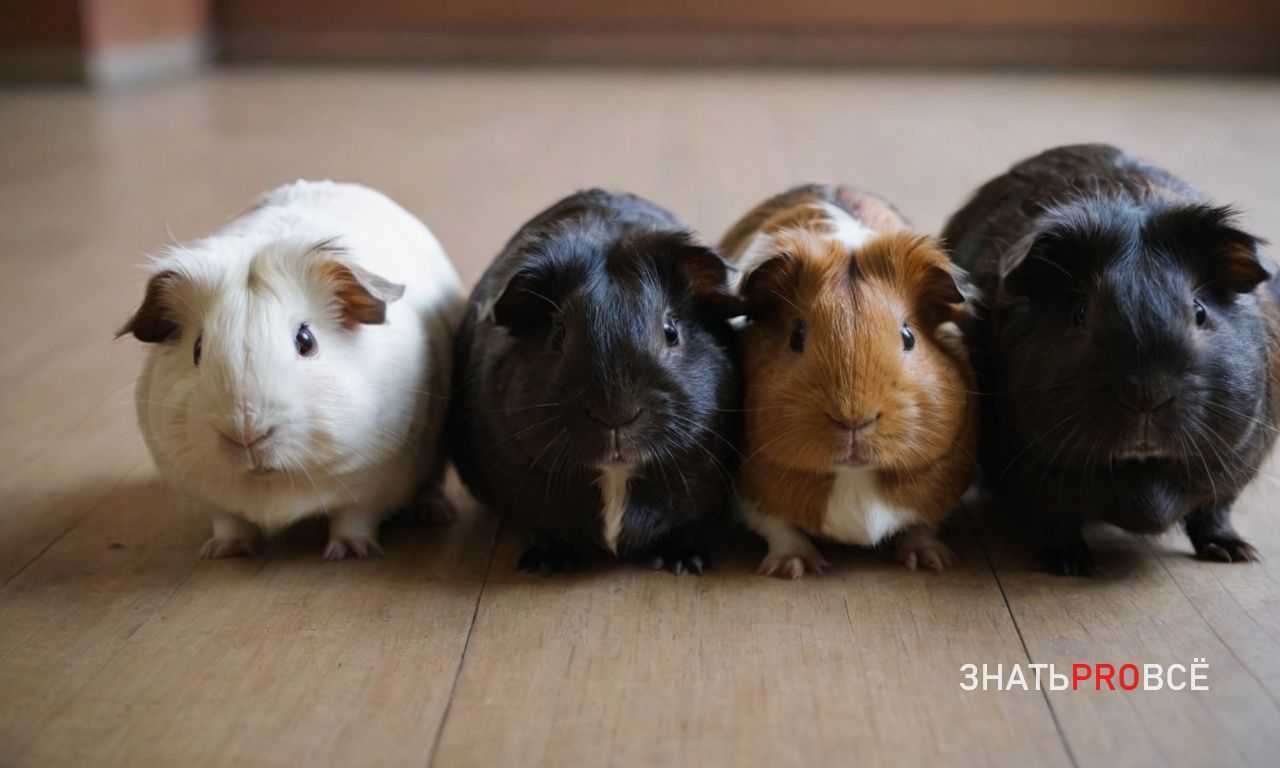 Морские свинки и другие домашние животные - правила совместимости