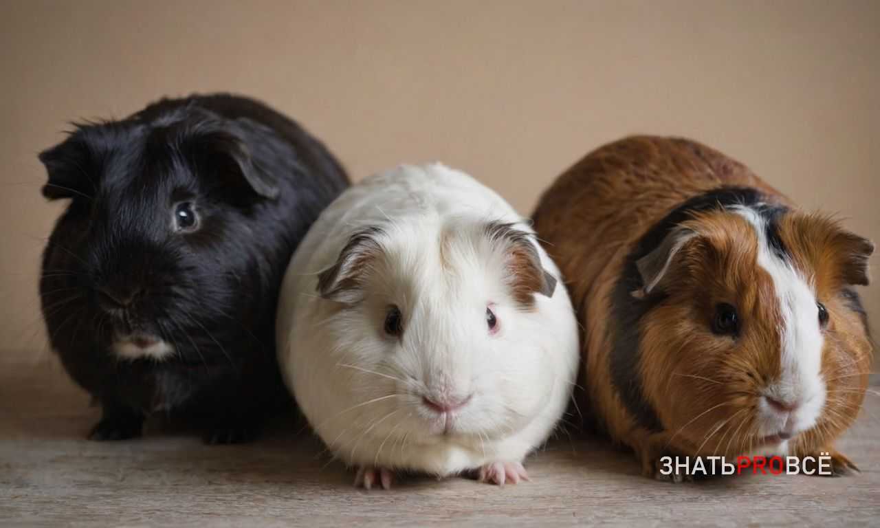 Выбор морской свинки - на что обратить внимание при покупке или адопции