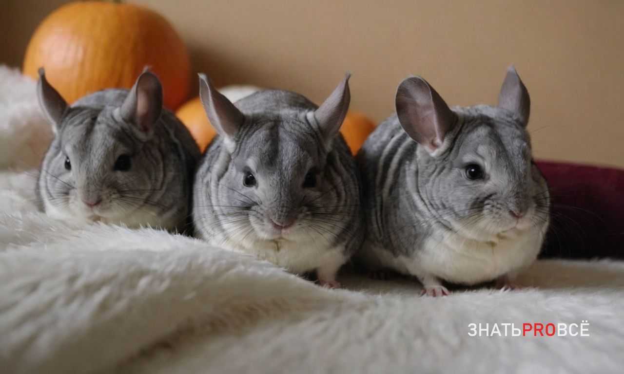 Основной рацион шиншиллы - сено и гранулированный корм