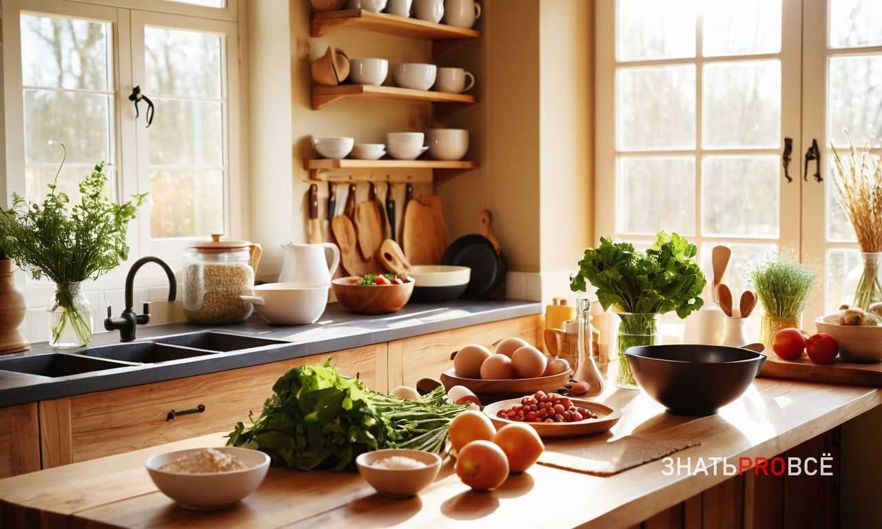 Влияние на мясо и овощи